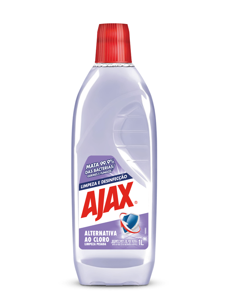 Ajax Alternativa ao cloro - Floral | Tamanhos