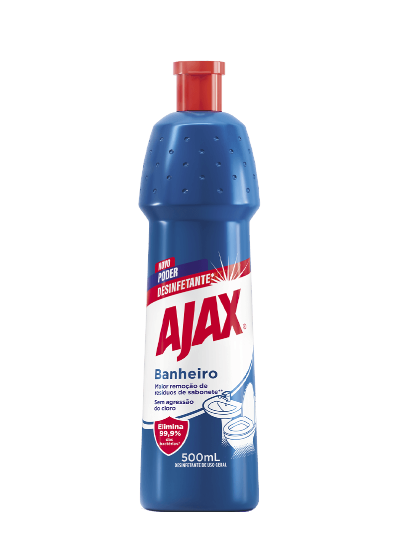 Desinfetante Ajax Banheiro: limpeza, eficiência e frescor!