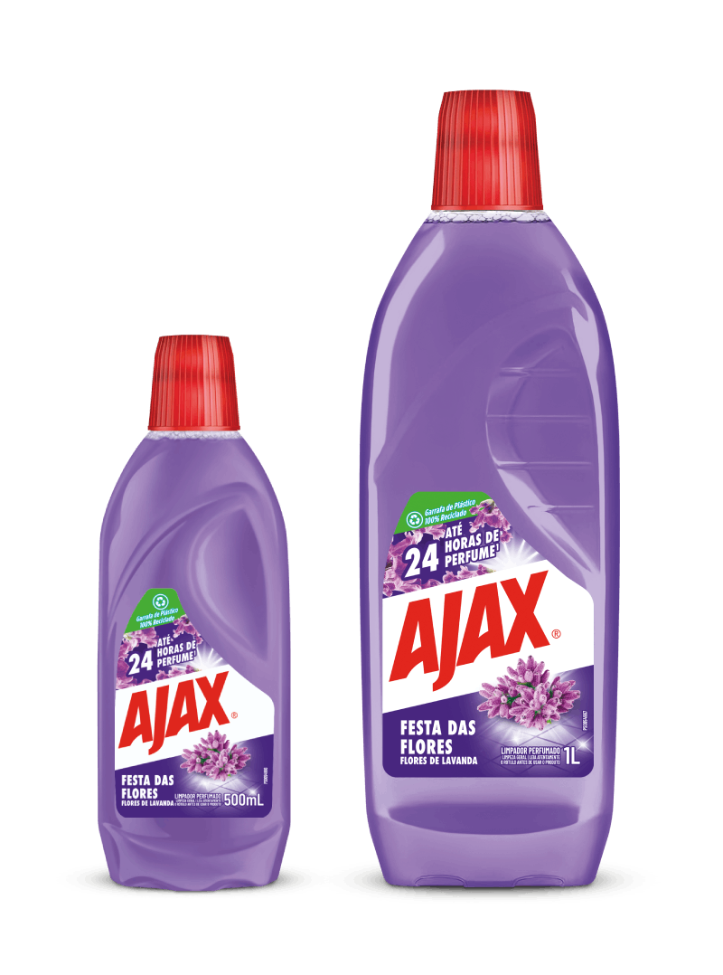 Ajax Festa das flores - Flores de lavanda | Tamanhos