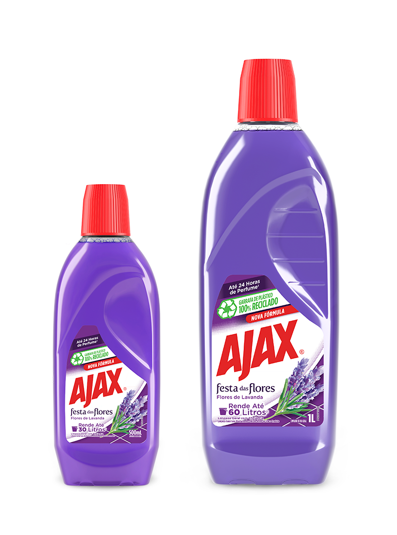 Ajax Festa das flores - Flores de lavanda | Tamanhos