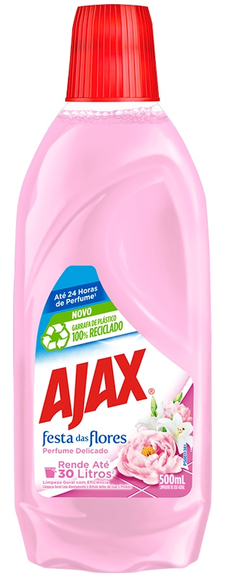 Ajax Festa Das Flores Perfume Delicado Cuidado Da Casa