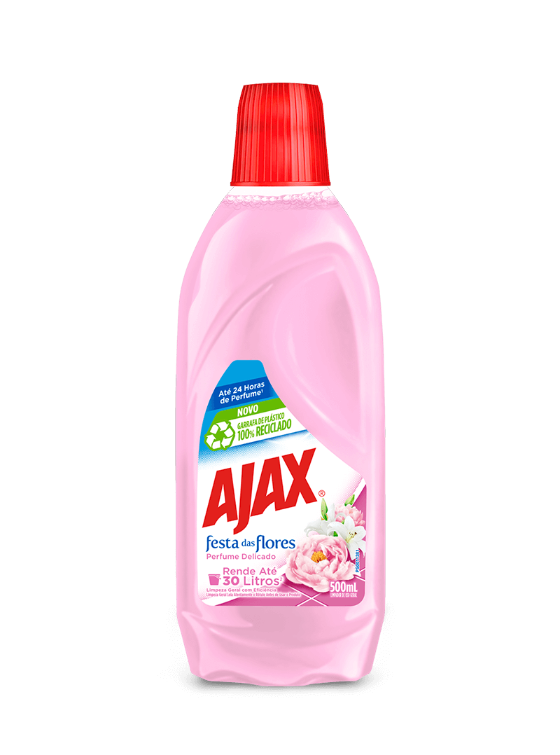 Ajax Festa Das Flores Perfume Delicado Cuidado Da Casa