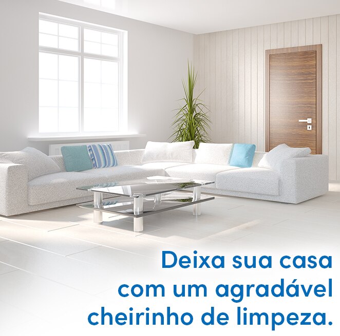 Proporciona uma limpeza profunda sem agredir as superfícies. Deixa sua casa com um agradável cheirinho de limpeza.