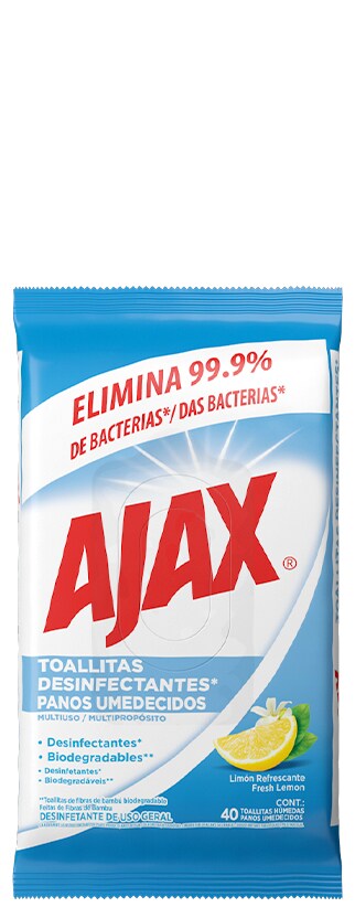 Ajax Len os Desinfetantes Cuidado Da Casa