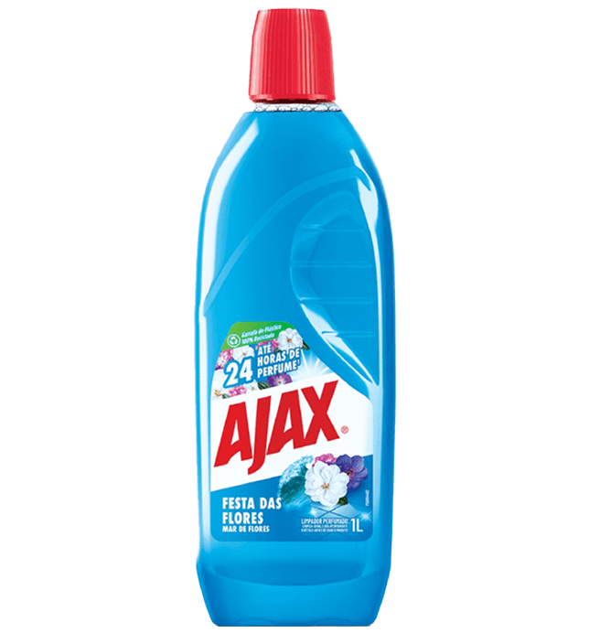Limpador Ajax Festa das Flores Mar de Flores