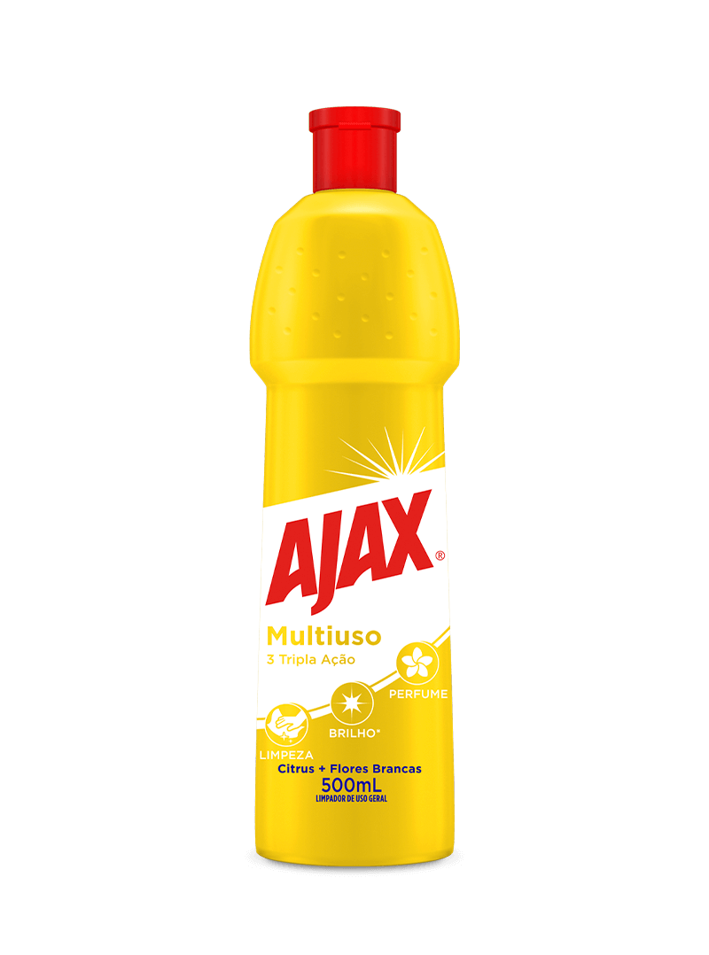 Ajax Multiuso - Citrus + Flores Brancas | Tamanhos
