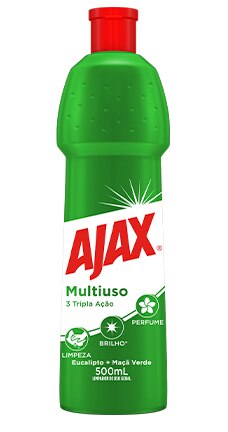Ajax Multiuso - Eucalipto + Maçã Verde | 500 ml