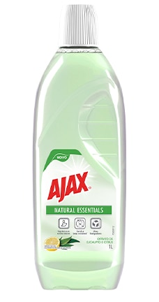 Ajax Natural Essentials - Extrato de Eucalipto e Citrus | 1 litro