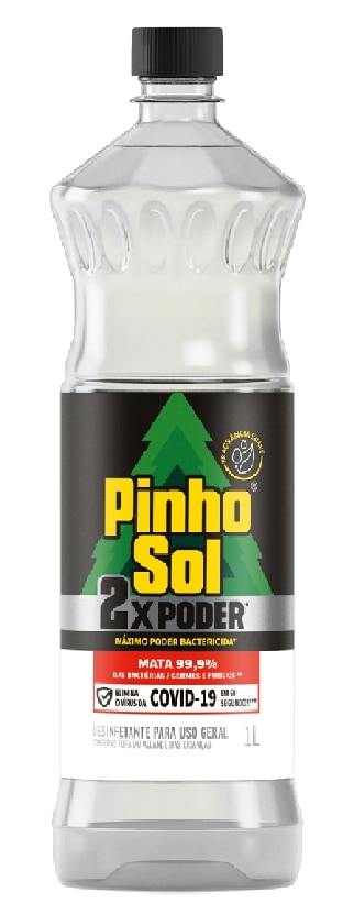 Pinho Sol 2x Poder Fragrância Suave 1L