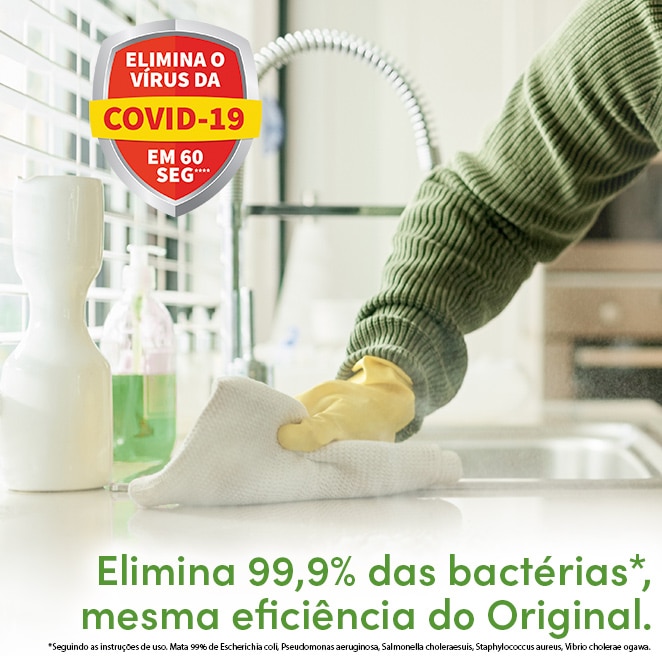 Sua fórmula permite um excelente rendimento, mantendo sua casa protegida e perfumada por muito mais tempo. Use em todos os cômodos da casa e em diversas superfícies como: vaso sanitário, ralo, pia, tanque, azulejos e pisos