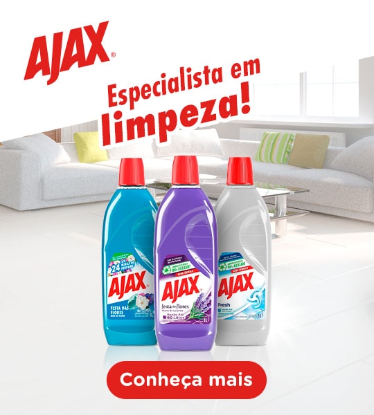 Conheça toda a linha de limpadores Ajax clicando aqui