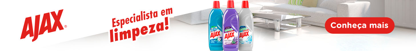  Conheça toda a linha de limpadores Ajax clicando aqui