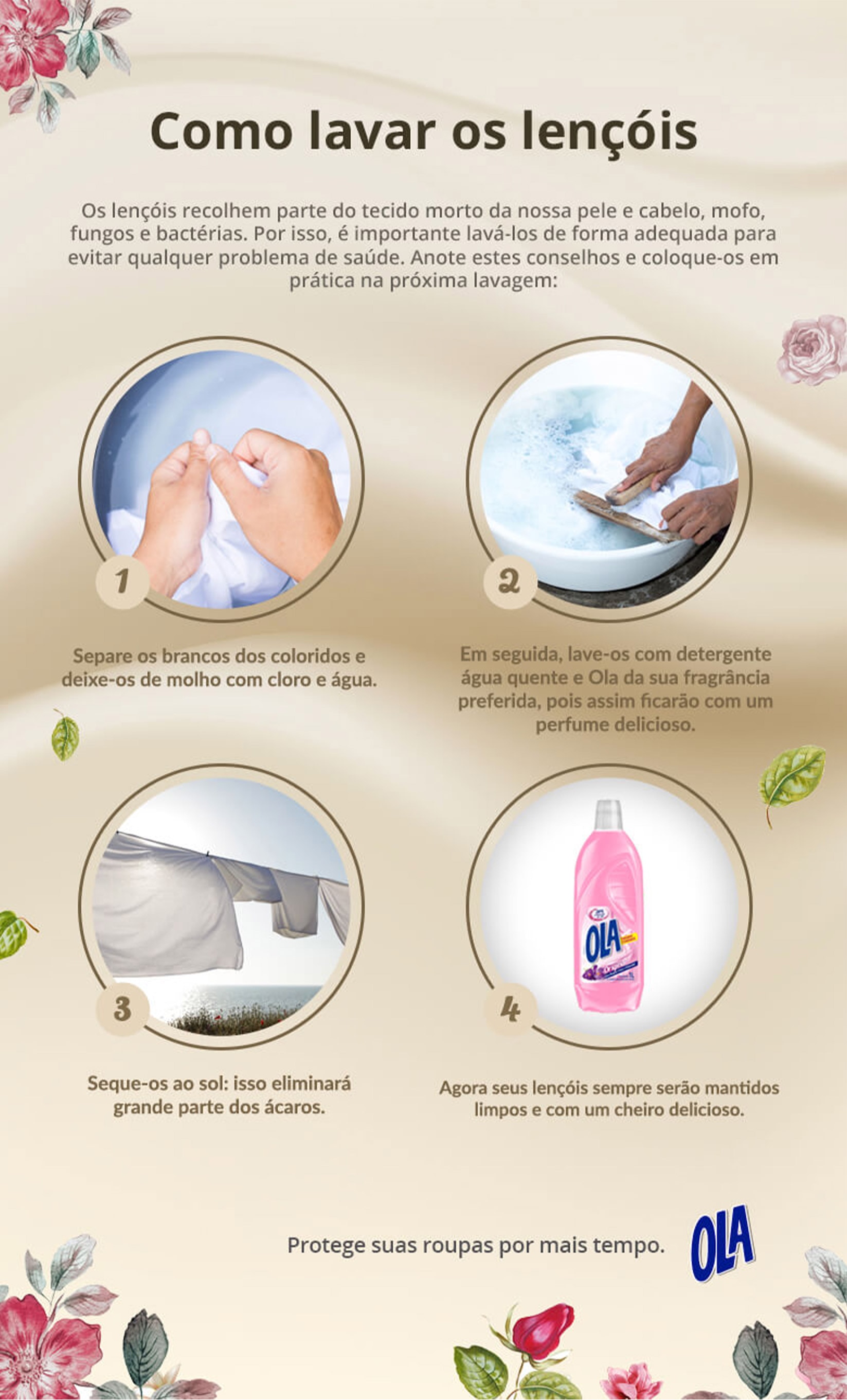 Como lavar os lençóis? | Cuidado da casa