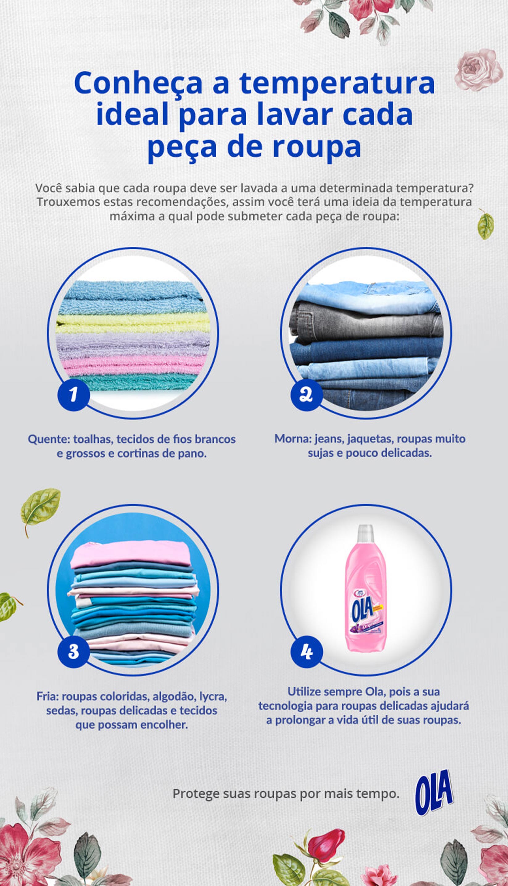 Conheça a temperatura ideal para lavar cada peça de roupa - Cuidado da Casa